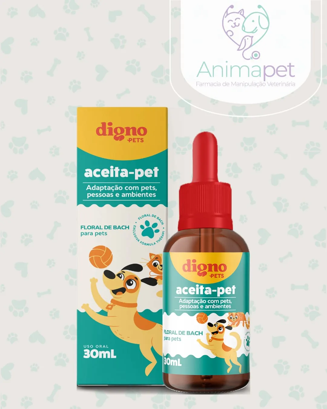 Floral Aceita Pet da Digno Pets