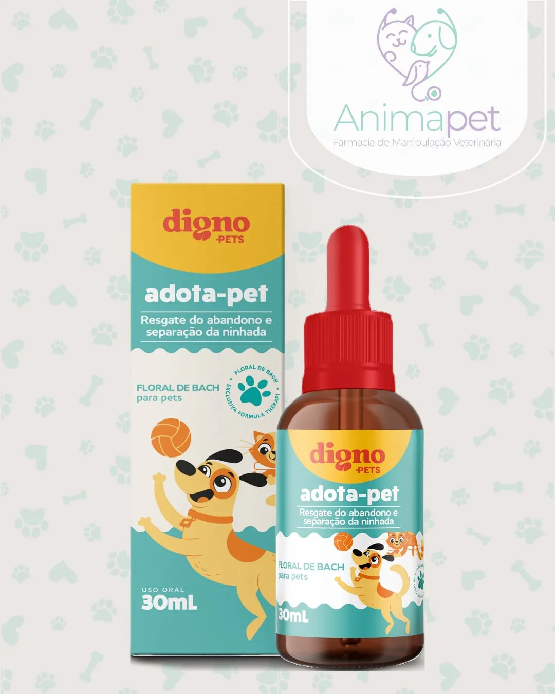 Floral Adota Pet da Digno Pets