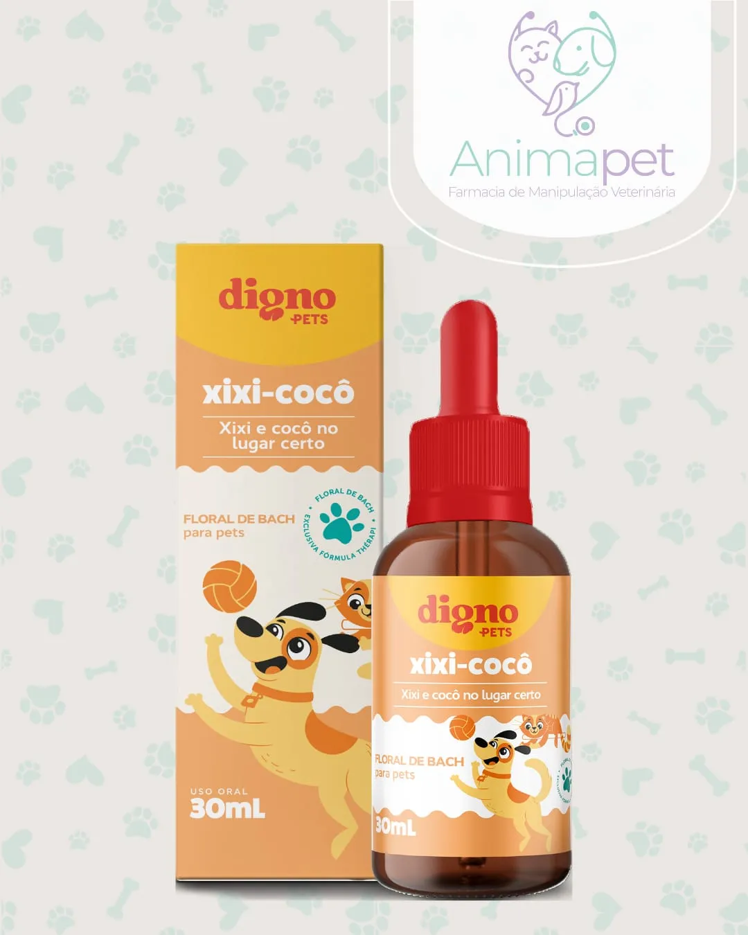 Floral Xixi-Cocô da Digno Pets