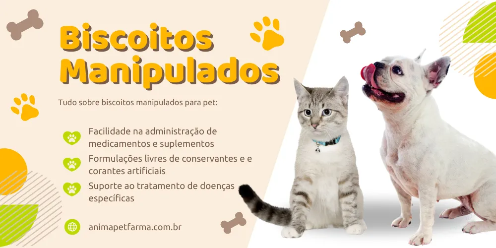 Tudo sobre biscoito manipulado para pet: saúde e tratamento