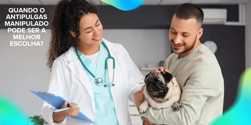 Quando o antipulgas manipulado pode ser a melhor escolha?
