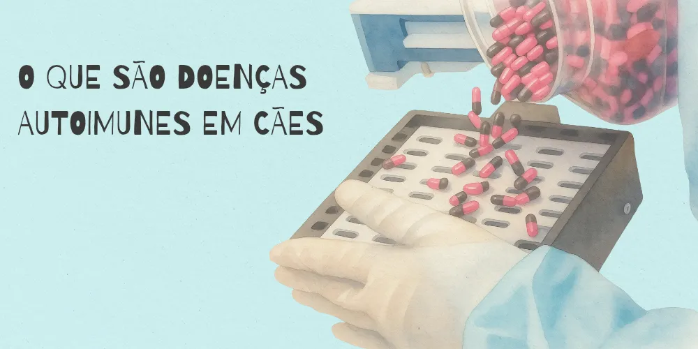 O que são doenças autoimunes em cães
